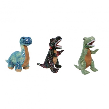 DINOS CON BRILLOS 25 CM