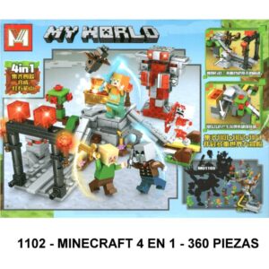 MY WORLD 4 EN 1 - TOTAL 360 PIEZAS