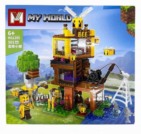 MYWORLD CHOZA DE ABEJAS - 501 PIEZAS - F5