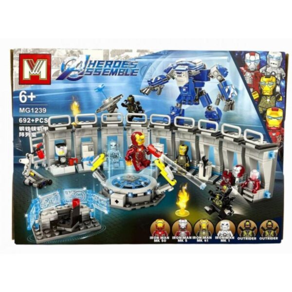 AVENGERS - IRON MAN OUTRIDER - 692 PIEZAS - BC3