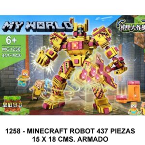 MINECRAFT ROBOT 437 PIEZAS -F5