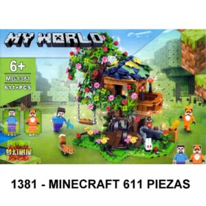 MINECRAFT GIGANTE 611 PIEZAS - F5