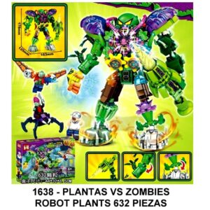 PLANTAS VS ZOMBIES GIGANTE 632 PIEZAS - D2