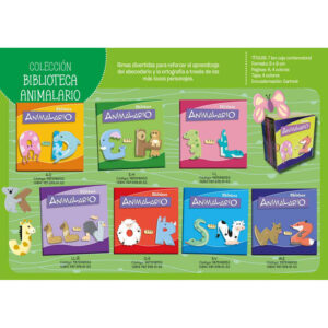 BIBLIOTECA ANIMALARIO - CAJA X 7