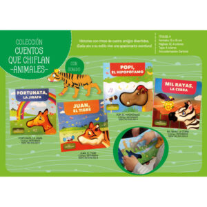 COLECCION CUENTOS QUE CHIFLAN ANIMALITOS - PRECIO X TITULO