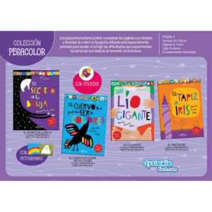 COLECCION PEGACOLOR - PRECIO X 4 TITULOS