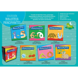 BIBLIOTECA PRINCIPIANTES - CAJA X 6