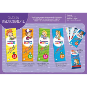 COLECCION INGENIOSAMENTE - PRECIO X 8 TITULOS - 2 C/U