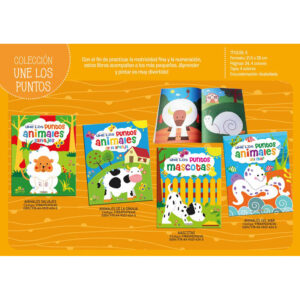COLECCION UNE CON PUNTOS - ANIMALES - PRECIO X 4 TITULOS