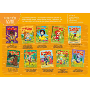 AGATA - COLECCION 20 CUENTOS CLASICOS - PRECIO X 40 LIBROS