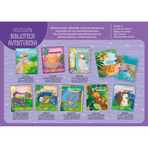 BIBLIOTECA AVENTURERA - PRECIO X 4 TITULOS