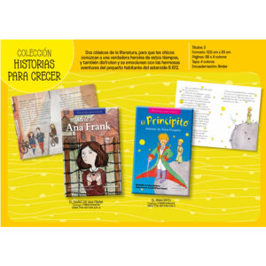 COLECCION HISTORIAS PARA CRECER 2 TITULOS - PRECIO X TITULO
