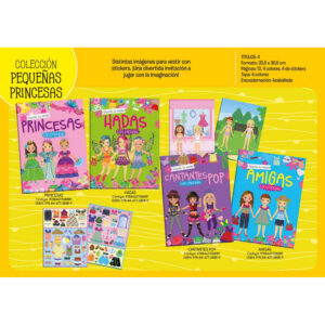 COLECCION PEQUEÑAS PRINCESAS - PRECIO X 4 TITULOS