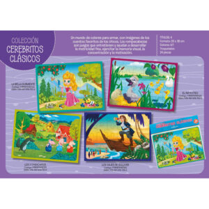 COLECCION CEREBRITOS CLASICOS - PRECIO X 4 TITULOS