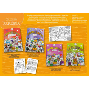 COLECCION DOODLEANDO - PRECIO X 4 TITULOS