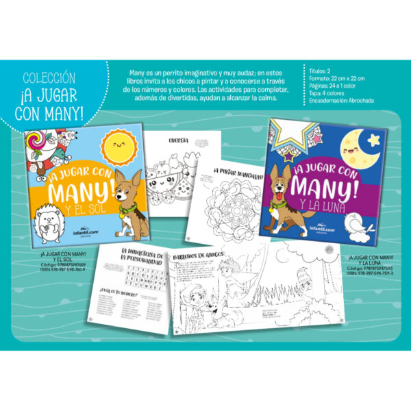 A JUGAR CON MANNY - PRECIO X 2 TITULOS