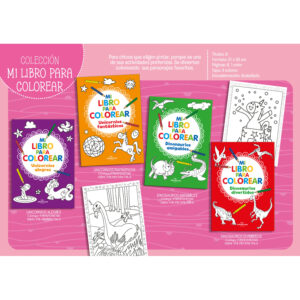 COLECCION MI LIBRO PARA COLOREAR - PRECIO X 8 TITULOS