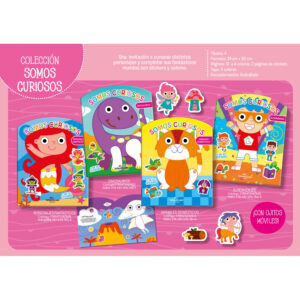 COLECCION SOMOS CURIOSOS - ANIMALITOS - PRECIO X 4 TITULOS
