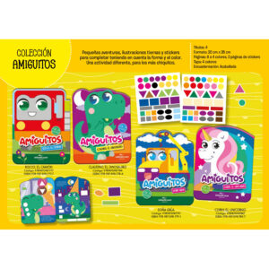 AMIGUITOS - 4 TITULOS - PRECIO X 4