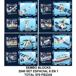 SET EXPLORACION ESTRELLAS 8 EN 1 - TOTAL 970 PIEZAS - F2