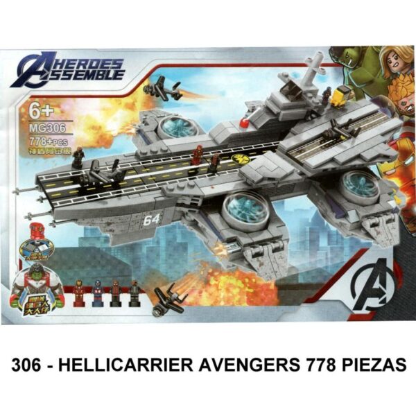 HELLICARRIER AVENGERS 778 PIEZAS