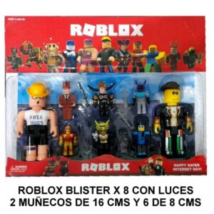 ROBLOX BLISTER X 8 CON LUZ - H1