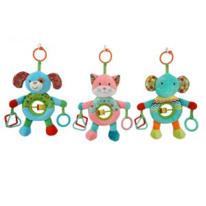 SONAJERO  ANIMALES 28CMS C/ABACO