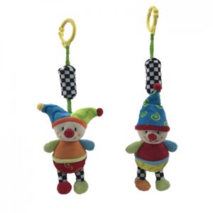 SONAJERO 23CMS PAYASO,ARLEQUIN
