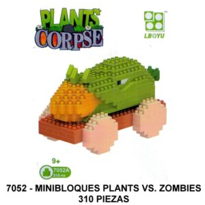 PLANTS VS ZOMBIES. MAZORCAÃ‘ON 310 PIEZAS