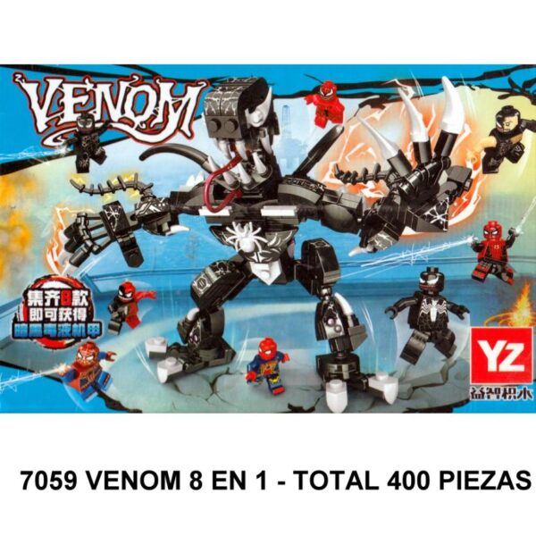 VENOM 8 EN 1 - TOTAL 400 PIEZAS - B3