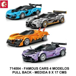 SEMBO FAMOUS CARS PRECIO POR MODELO A ELEGIR - E2