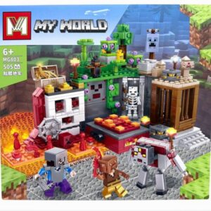 MINECRAFT MAZMORRA DEL CRANEO - 505 PIEZAS - F4