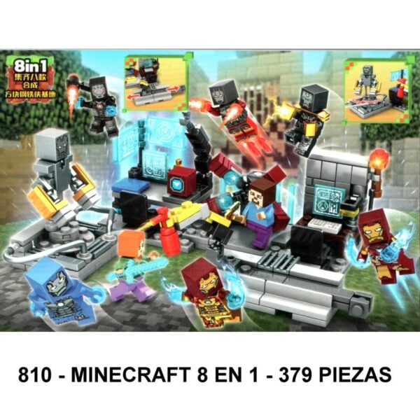 MY WORLD 8 EN 1 - TOTAL 379 PIEZAS - F3