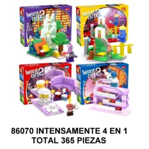 INTENSAMENTE 4 EN 1 - TOTAL 365 PIEZAS - G5