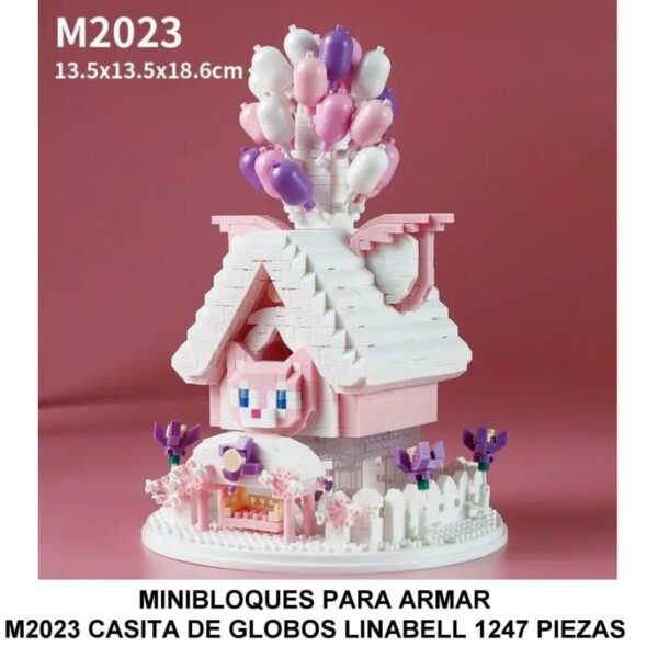 BALLOON HOUSE LINABELL 1247 PIEZAS - H1