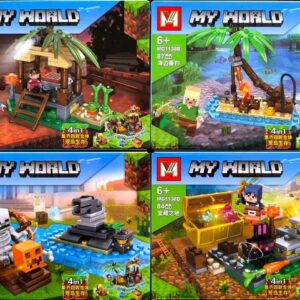 My World 4 En 1 - Total 342 Piezas - Mg1138