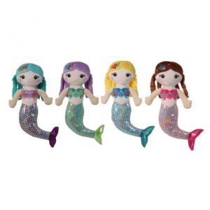 MUÑECA 30CMS SIRENA
