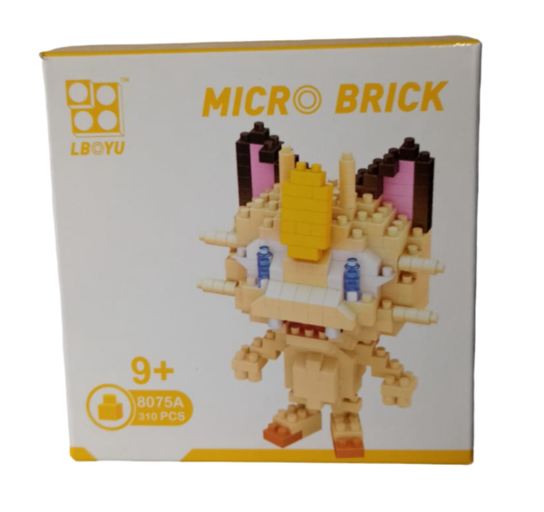 Minibloques Pokemon - Meowth - 310 PIEZAS