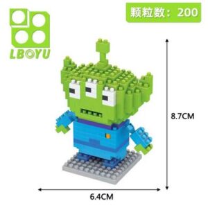 TOY STORY  ALIEN 200 PIEZAS