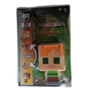 MINECRAFT FLIPPIN FIGS 2 EN 1