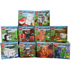 MINECRAFT ANIMALES 10 EN 1