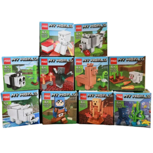 MINECRAFT ANIMALES 10 EN 1