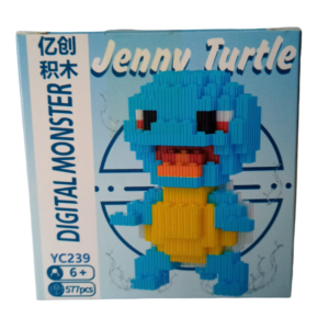 Minibloques Pokemon - Squirtle- 577 PIEZAS