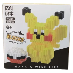 Minibloques Pokemon - Pikachu - 471 PIEZAS