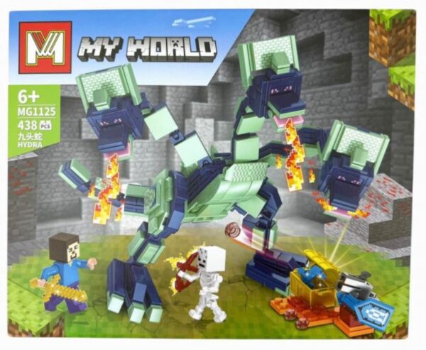 MINECRAFT MY WORLD 438 PIEZAS - MG1125 - F4 -