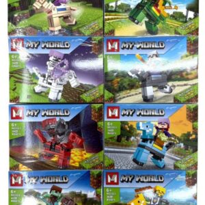 MINECRAFT 8 EN 1 304 PIEZAS -MG332 - F2-
