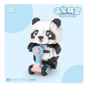 MICRO BRICK PANDA MONOPATIN 320 PIEZAS