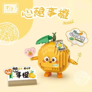 MICRO BRICKS NARANJA KAWAI 350 PIEZAS