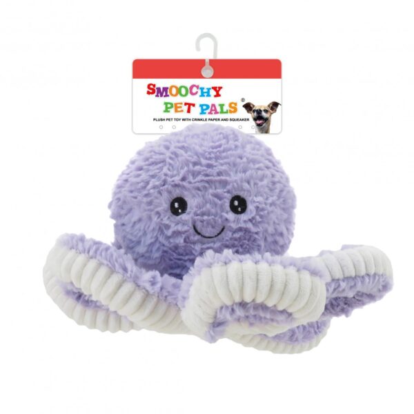 PULPO 46CMS LILA  MASCOTA