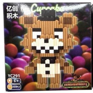 FREDDY FIVE NIGHTS AT FREDDYS  MICRO BRICK 484 PIEZAS - YC291-